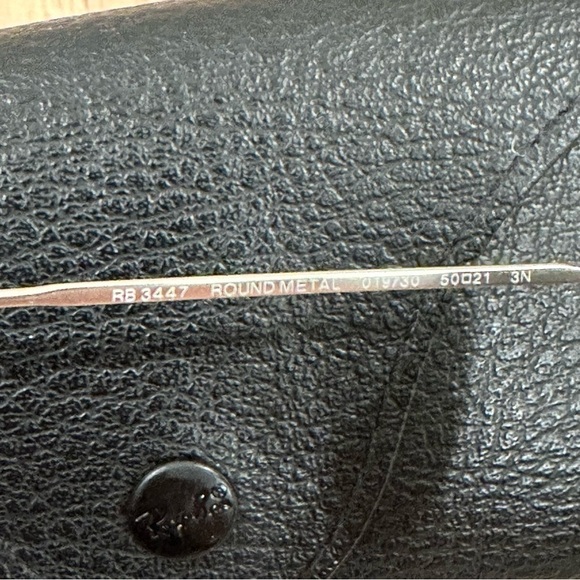 Ray-Ban RB3447 Mirrored Silver Round Sunglasses - Picture 14 of 14